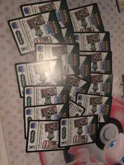 TCG Pokemon 20 Unused Code Cards Live 15 White Flare &1 5 1 Send Thru Pictures - Image 1