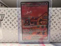Mew ex 053 Pokemon TCG Scarlet Violet 151 Black Star Promo Full Art - Image 1