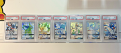 Pokemon Hidden Fates 7 card lot Shiny GX PSA 10 Greninja GX SV56 + More - Image 1