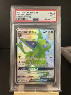 Pokemon Hidden Fates 7 card lot Shiny GX PSA 10 Greninja GX SV56 + More - Image 3