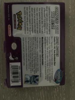 2004 Team Rushdown Deck World Championship Pokemon Semi Sealed - Image 2