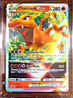 Charizard VSTAR Ultra Rare #018 - CGC GEM MINT 10 - Brilliant Stars - Pokemon - Image 2