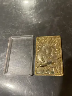1999 Pokemon Jigglypuff Limited Edition 23 Karat Gold-Plated Trading Card Nice!! - Image 2