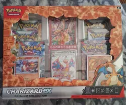 Pokemon TCG: Charizard ex Premium Collection Box - 6 Packs - Image 1