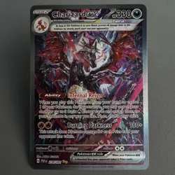 Charizard EX 234/091 SIR Pokemon Paldean Fates Set Full Art Pack Fresh Mint PSA - Image 1