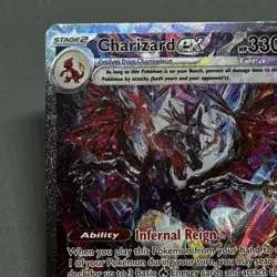 Charizard EX 234/091 SIR Pokemon Paldean Fates Set Full Art Pack Fresh Mint PSA - Image 5
