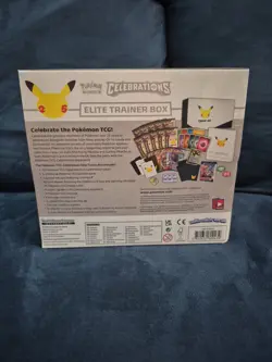 🔥SEALED🔥Pokemon Celebrations ETB Elite Trainer Box 25th Anniversary Booster 820650809439 - Image 5