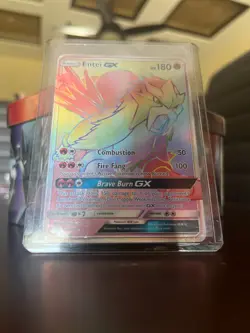 Pokemon Shining Legends- Entei GX Rainbow Rare Full Art- 74/73 - Image 2