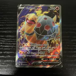 Torkoal V 188/202 Sword & Shield Base Set FULL ART Pokemon TCG NM 2020 - Image 1