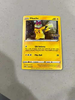 Pokemon TCG Pikachu SWSH Black Star Promos SWSH234 Holo Promo (Pokemon Go Tin) - Image 1