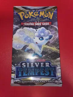 Pokemon TCG: Sword & Shield - Silver Tempest Factory Sealed Booster Pack (SWSH12 820650850929 - Image 1
