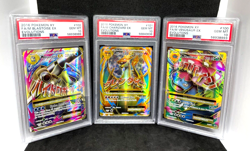 Pokemon Evolutions M Blastoise EX M Venusaur M Charizard EX 101/108 PSA 10 Set - Image 1