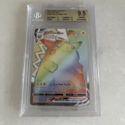 Pokemon Vivid Voltage PIKACHU VMAX RAINBOW RARE BGS 9.5 Gem Mint. - Image 1