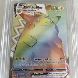 Pokemon Vivid Voltage PIKACHU VMAX RAINBOW RARE BGS 9.5 Gem Mint. - Image 3