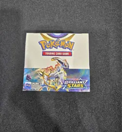 Pokemon TCG Sword & Shield - Brilliant Stars Booster Box - Factory Sealed - Image 2
