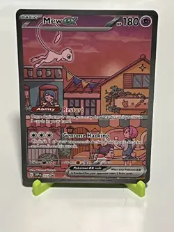 Pokemon Mew EX 53 PROMO Scarlet & Violet 151 NM Condition - Image 1
