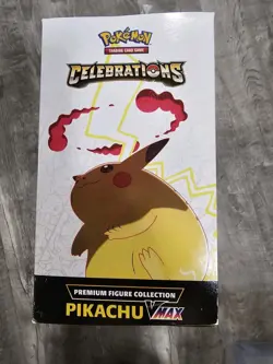 Pokemon TCG Celebrations Premium Figure Collection Pikachu VMAX Box 820650809408 - Image 4