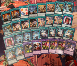 YUGIOH - RUNICK DECK CORE - HUGIN THE WINGS, GERI, MUNIN, TIP, FLASHING FIRE ~ - Image 1
