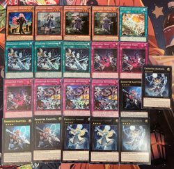 YUGIOH - EXOSISTER DECK CORE - ASOPHIEL, SOPHIA, IRENE, MARTHA, GIBRINE, VADIS - Image 1