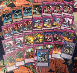 YUGIOH - DINOMORPHIA DECK CORE - REXTERM, DIPLOS, FRENZY, DOMAIN, THERIZIA ~ - Image 1