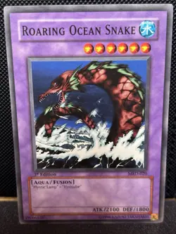 Yugioh Roaring Ocean Snake MRD-020 1st Edition NM - Image 1