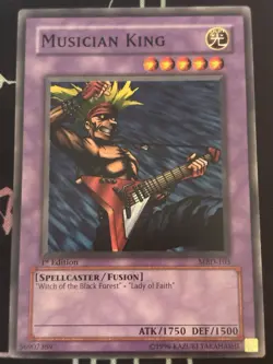 Yu-gi-oh Musician King Common MRD-103 1st Edition NM - Image 1