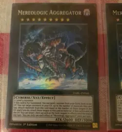 2x Mereologic Aggregator DABL-EN046 Darkwing Blast 1st EDT Holo Mint/NM yugioh - Image 2