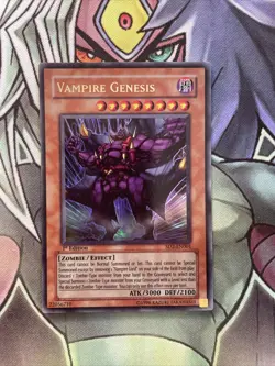 SD2-EN001 Vampire Genesis Ultra Rare 1st Edition Near Mint Yugioh - Image 1