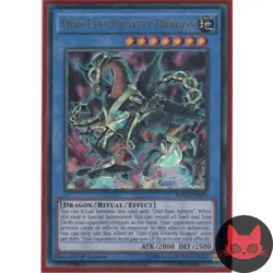 Yugioh Odd-Eyes Gravity Dragon BOSH-EN043 Ultra Rare 1st Edition NM - Image 1