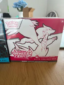 Pokemon TCG Black Bolt & White Flare ETB Set - Pokemon Center Exclusive - Sealed - Image 1