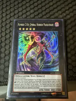 Yu-Gi-Oh JOTL-EN056 Number C104: Umbral Horror Masquerade - Image 1