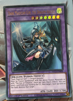 YuGiOh Dark Magician Girl the Dragon Knight DLCS-EN006 Ultra Rare - Image 1