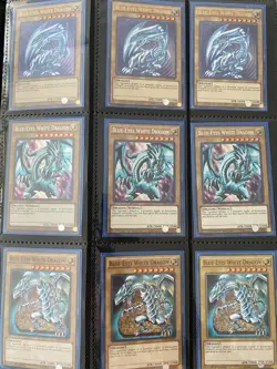 Yu-Gi-Oh! Lot - Dark Magician, Blue-Eyes, Dark Magician Girl, Egyptian God Cards - Image 1