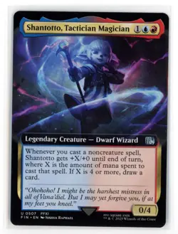 MtG FIN Shantotto, Tactician Magician #507 Extended Art Non-Foil - Image 1