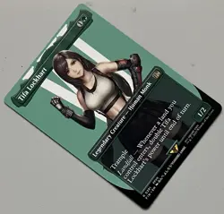 MTG Final Fantasy Tifa Lockhart Legendary Creature RARE REGULAR #0391 - Image 2