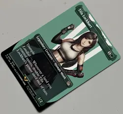 MTG Final Fantasy Tifa Lockhart Legendary Creature RARE REGULAR #0391 - Image 3