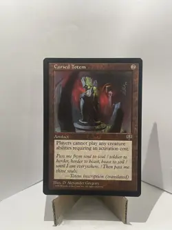 Cursed Totem - Mirage - Common - MTG - Image 1