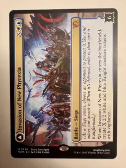 x1 Invasion of New Phyrexia // Teferi Akosa of Zhalfir MOM MTG 0239 MYTHIC 1x - Image 1