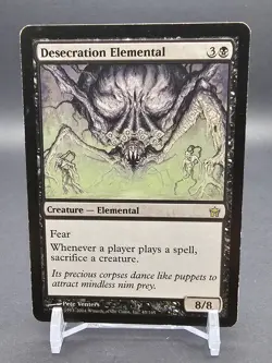 1x MTG - Desecration Elemental Fifth Dawn - Rare LP Magic the Gathering 45/165 - Image 2