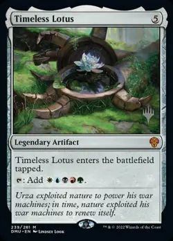 1 x Timeless Lotus - Promo Pack - Dominaria United - NM-Mint - MTG - Image 1