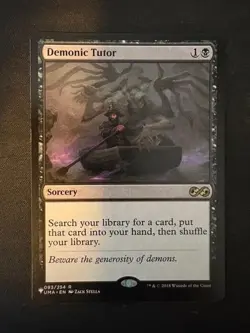 Demonic Tutor Ultimate Masters Regular - Image 1
