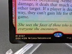 Screaming Nemesis Duskmourn: House of Horror Foil - Image 2