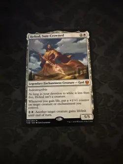 MTG Heliod Sun-Crowned Theros Beyond Death Regular Card - Image 1