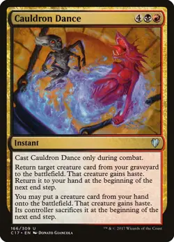 Cauldron Dance [Commander 2017] Magic MTG - Image 1