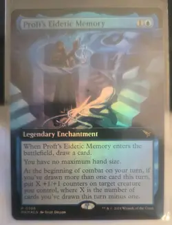 Proft's Eidetic Memory R Ext Art Foil #396 | MKM Murders at Karlov Manor | MTG - Image 1