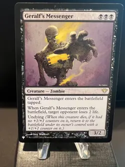 MTG Geralf's Messenger- Creature-Zombie SET: The List Reprints[DKA] #63 - Image 1