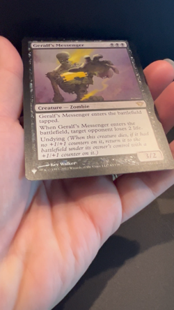 MTG Geralf's Messenger- Creature-Zombie SET: The List Reprints[DKA] #63 - Image 2
