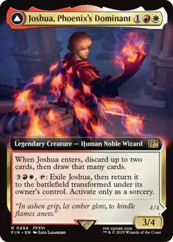 Joshua, Phoenix's Dominant (Extended Art) [FINAL FANTASY] Near Mint - Image 1