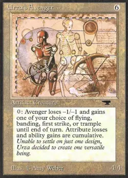 Urza's Avenger - Medium Play MTG Antiquities - Image 1