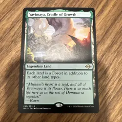 Yavimaya, Cradle of Growth - NM - Modern Horizons 2 MH2 - MTG Eng 261 - Image 1